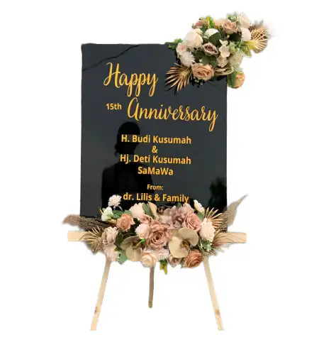 Papan Bunga Akrilik Heaven Funeral Home Jakarta