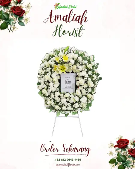 Krans Bunga Duka Heaven Funeral Home Jakarta